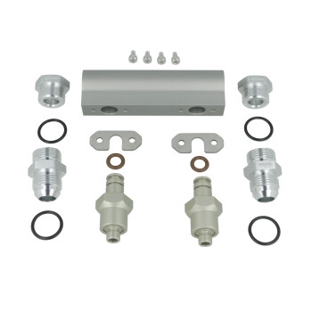 TurboZentrum fuel log 5-port collector kit for 3x BOSCH...
