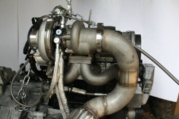EFR-6758 Turbo Upgrade Kit 1.8T VAG Quattro / 4-Motion - quer verbaut