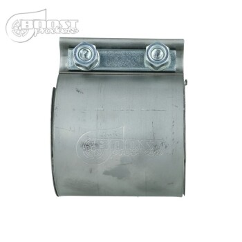 Abgasschelle / Auspuffklemme - lang für 57mm Abgasrohre