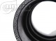 Silikonbogen 45°, 127mm, schwarz