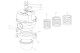 Garrett GVW-50 V-Band Einlass-Kit 50mm - 910475-0004