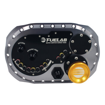 Fuelab Quick Service Surge Tank (QSST) 2.0 - Titanium