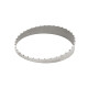 90° Pie Cut with Spigot Male Segment 89mm x 1.5 - Norm 2 - Radius R76 - Angle Segment 15° - Stainless Steel