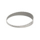 90° Pie Cut with Spigot Female Segment 89mm x 1.5 - Norm 2 - Radius R76 - Angle Segment 15° - Stainless Steel