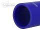 Silikon Verbinder 32mm, 75mm Länge, blau | BOOST products