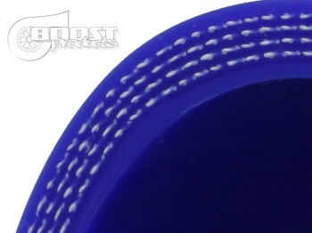 Silikon Verbinder 85mm, 75mm Länge, blau