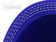 Silikon Verbinder 85mm, 75mm Länge, blau