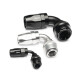 Quick Click Female Hose End -AN - 90°