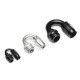 Quick Click Female Hose End -AN - 180°