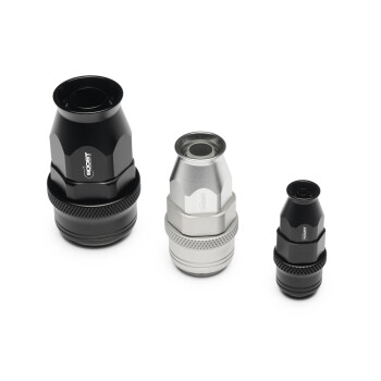 Quick Click Female PTFE Hose End -AN - straight