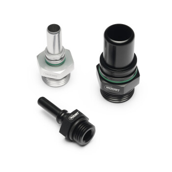 Quick Click Male Reducer Fitting to ORB -AN Male