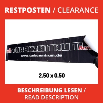 Clearance – TurboZentrum Berlin RETRO Banner 2,50m...