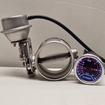 76mm Exhaust Cutout Valve Vacuum Controlled - CLOSING