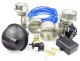 Exhaust Cutout Valve 76mm - Vacuum Controlled - Duplex System incl. Vacuum Tank