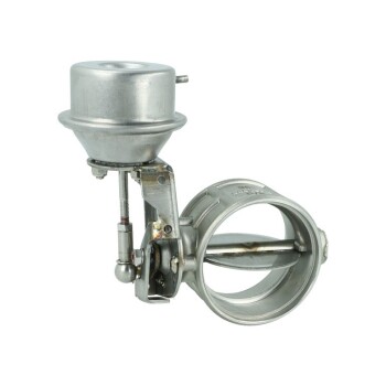 Universal 70mm Exhaust Cutout Valve Vacuum Controlled -...