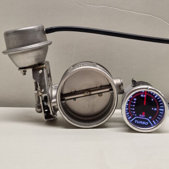 70mm Exhaust Cutout Valve Vacuum Controlled - CLOSING