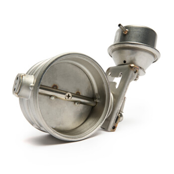 Universal 70mm Exhaust Cutout Valve Vacuum Controlled -...