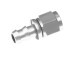 -12 straight AN / JIC push lock hose end - clear | RHP