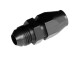 -06 to 3/8" hard line AN aluminum hose end - black | RHP