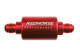 -06 inlet -06 outlet AN high flow fuel filter - red | RHP