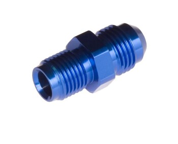 -06 AN male to 1/2-20 fuel pump adapter - blue | RHP