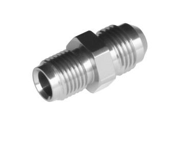 -06 AN male to 1/2-20 fuel pump adapter - clear | RHP