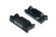 4" Black Aluminum Vise Jaws | RHP