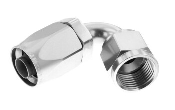 -04 120° female aluminum hose end - non-swivel -...