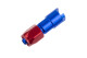-06 to 5/16" SAE quick disconnect female straight - Red / blue | RHP