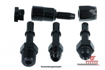 -06 AN / Dash 6 Schlauchanschluss Fitting gerade für 8mm Schnellverschluss | RHP