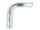 Aluminium Elbow 90° with 70mm Diameter, Mandrel Bent, Polished