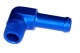 -04 (1/4") OD hose nipple to -02 (1/8") NPT male - 90 degree- blue | RHP