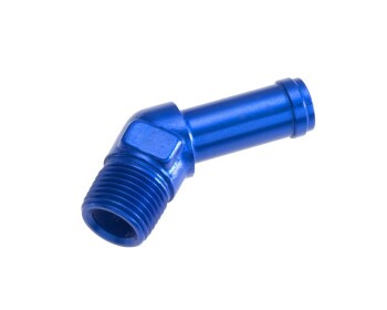 -04 (1/4") OD hose nipple to -02 (1/8") NPT...