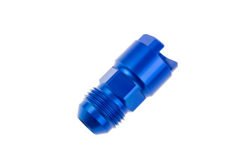 Fuel fitting -06 AN Male to 1/4" EFI Female - blue |...