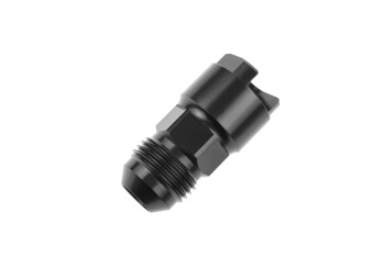 Fuel fitting -06 AN Male to 1/4" EFI Female - black...