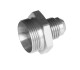 -04 male to -04 o-ring port adapter (high flow radius ORB) - clear | RHP
