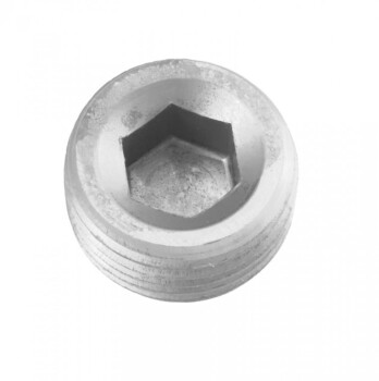 -01 (1 / 16&quot;) NPT socket head pipe plug - clear - 2...