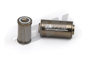 In-line Fuel filter element and housing kit, stainless...