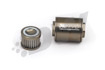 In-line Fuel filter element and housing kit, stainless...