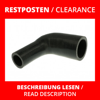 Clearance - Silicone Reducer Elbow 90° 48 - 30mm Black