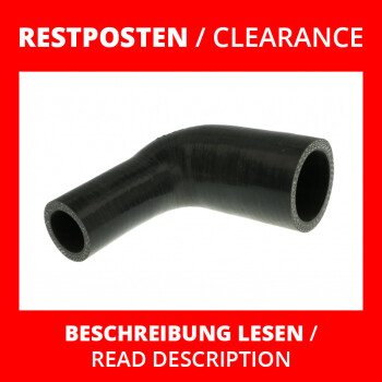 Restposten - Silikonreduzierer 90° 48 - 30mm schwarz