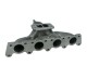 SPA Turbo Manifold VAG 1.8T Transverse / Cast iron / T3 TwinScroll Top Mount