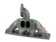 SPA Exhaust Manifold VAG 1.8T transverse - Cast iron - T3 TwinScroll Top Mount