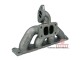 SPA Exhaust Manifold VAG 1.8T transverse - Cast iron - T3 TwinScroll Top Mount