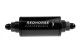 6" Cylindrical In-Line Race Fuel Filter - 06 AN - Black | RHP