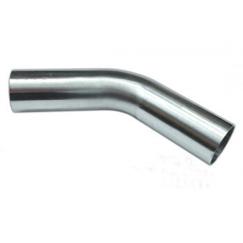 Stainless steel elbow 45° with 60mm diameter