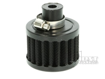 Air filter small with 9mm connection, black | BOOST products