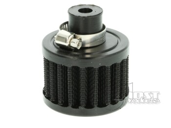Luftfilter klein schwarz mit 9mm Anschluss