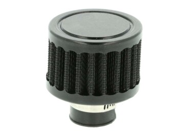 Air filter small with 12mm connection, black | BOOST...