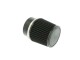 Universal Air Filter 90mm / 76mm Connection, Black